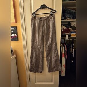 Banana Republic wide leg pants sz 0 wool mix